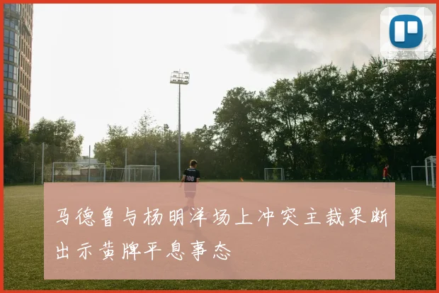 马德鲁与杨明洋场上冲突主裁果断出示黄牌平息事态